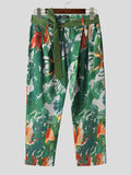 Mens Floral Print Side Pockets Pants SKUK60290